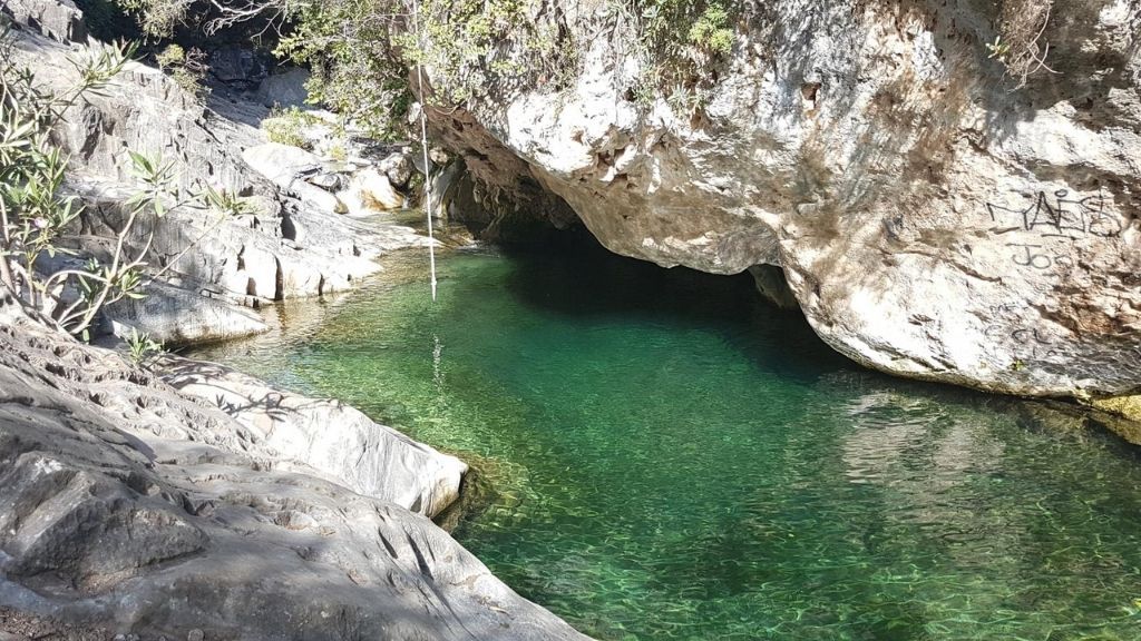 Barranco Blanco – beautiful life source near Higuerón West